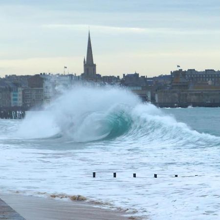 Plage-Sillon-Thalasso-Intra Muros Saint-Malo Esterno foto